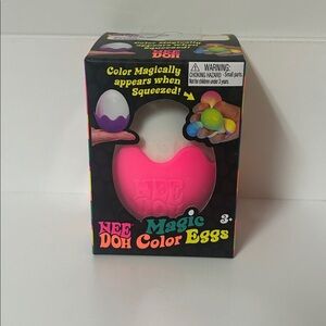 NeeDoh Magic Color Eggs - Pink Shell